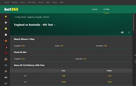 bet365 cricket odds